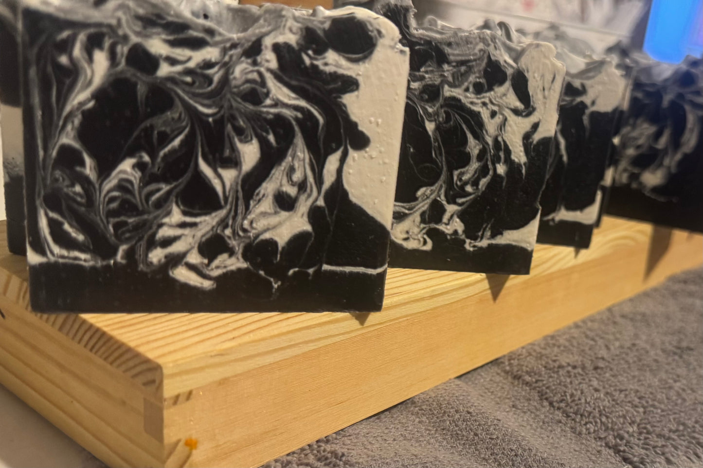 Black Handcrafted Soap
