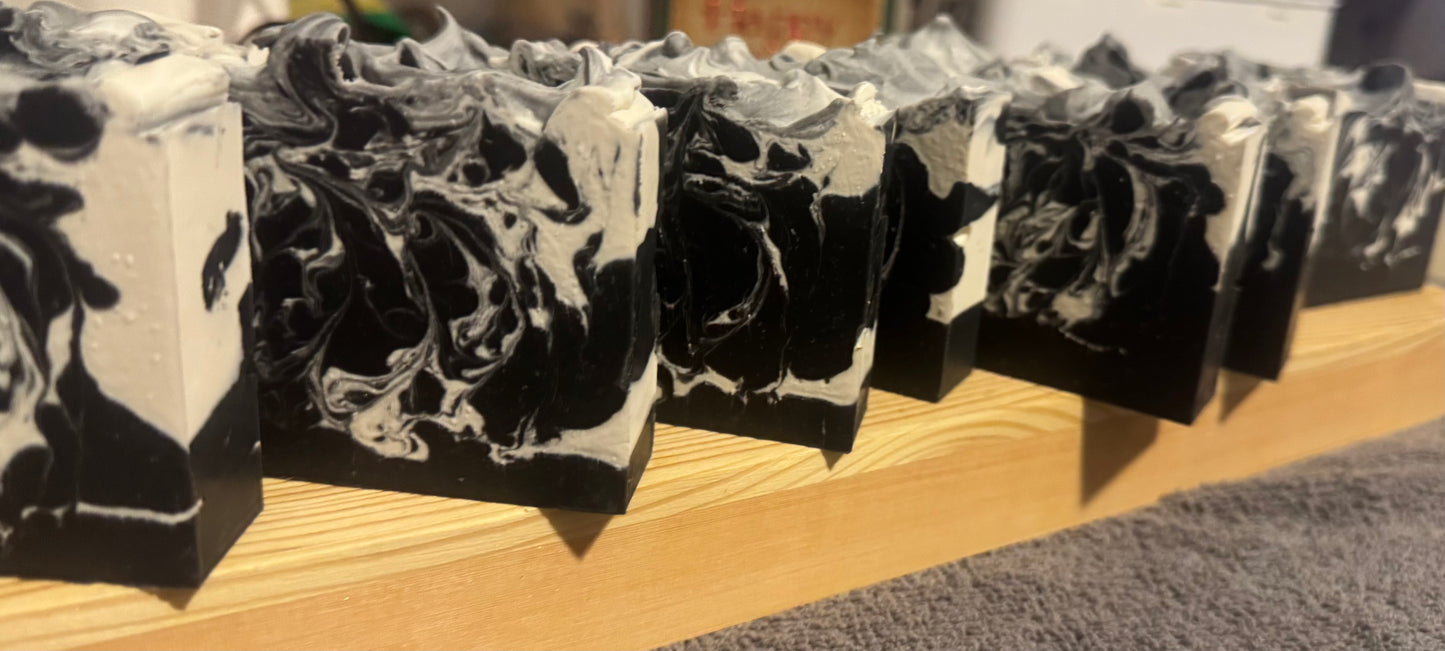 Black Handcrafted Soap
