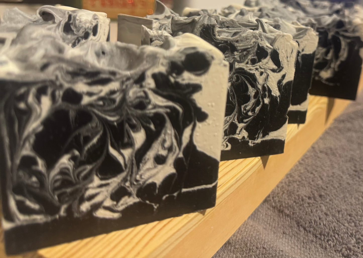 Black Handcrafted Soap