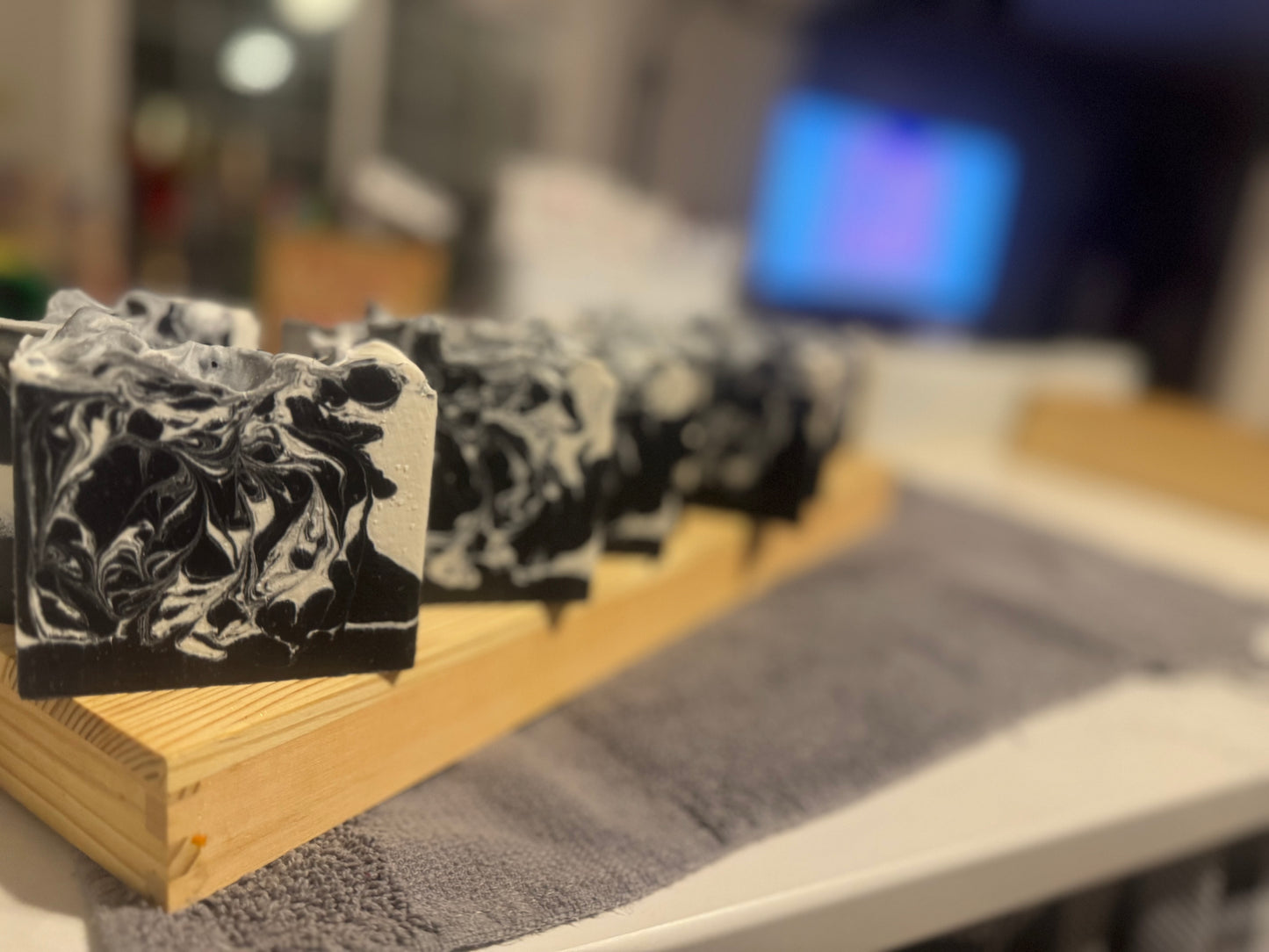 Black Handcrafted Soap